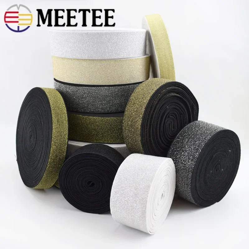 1/3/5M 10-50mm Sewing Elastic Bands For Bra Soft Skin Rubber Band Underwear Strap Elastics Webbing Tapes DIY Accessories