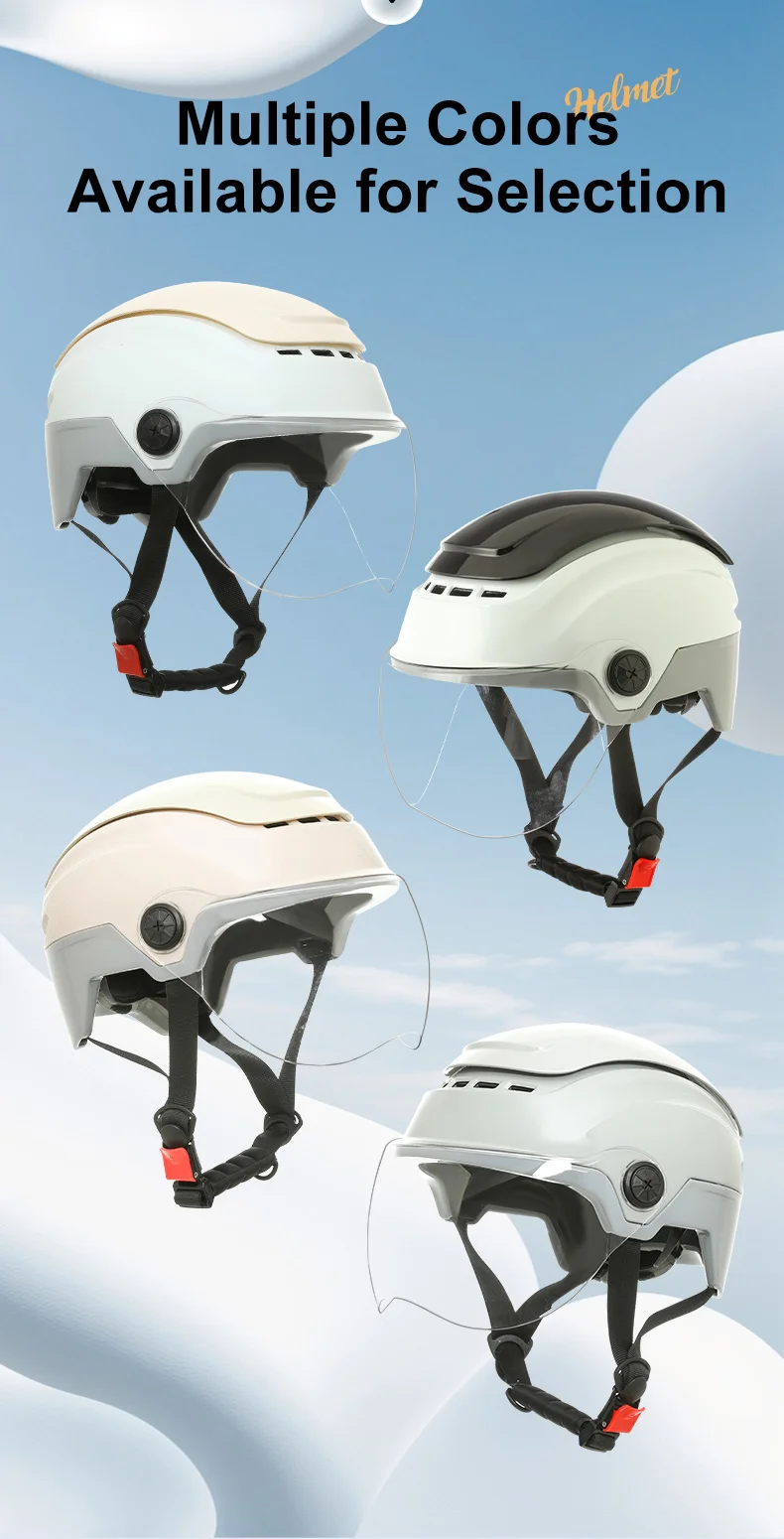 Casco clásico de media cara Para motocicleta, gorra de béisbol, estilo Vintage coreano, lente de sol oculta, Chopper Cascos Para Moto 1/2 Jet DOT