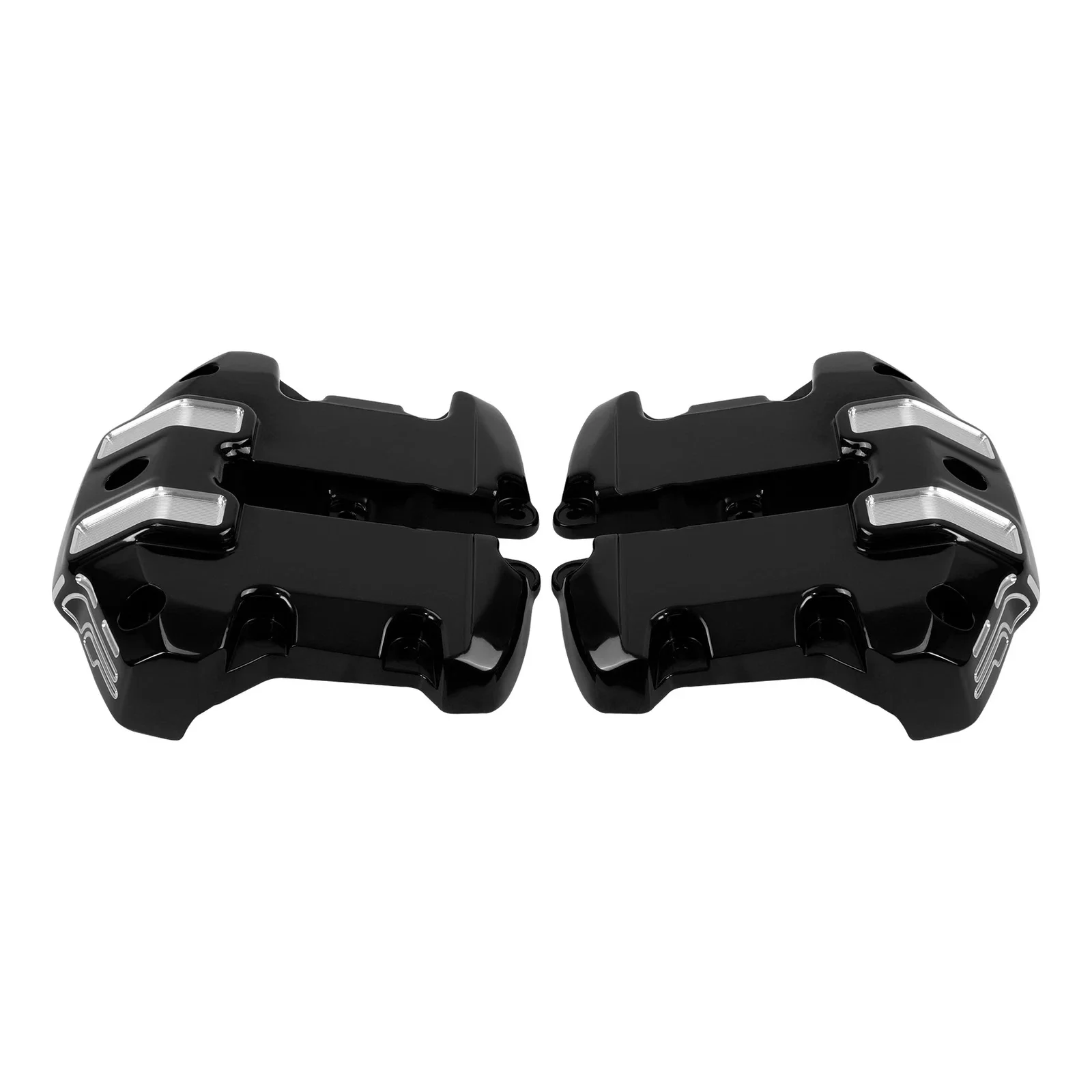 Motorcycle Upper Rocker Box Covers For Harley Touring Electra Road Glide 2017-2024 Softail Fat Boy 2018-2024