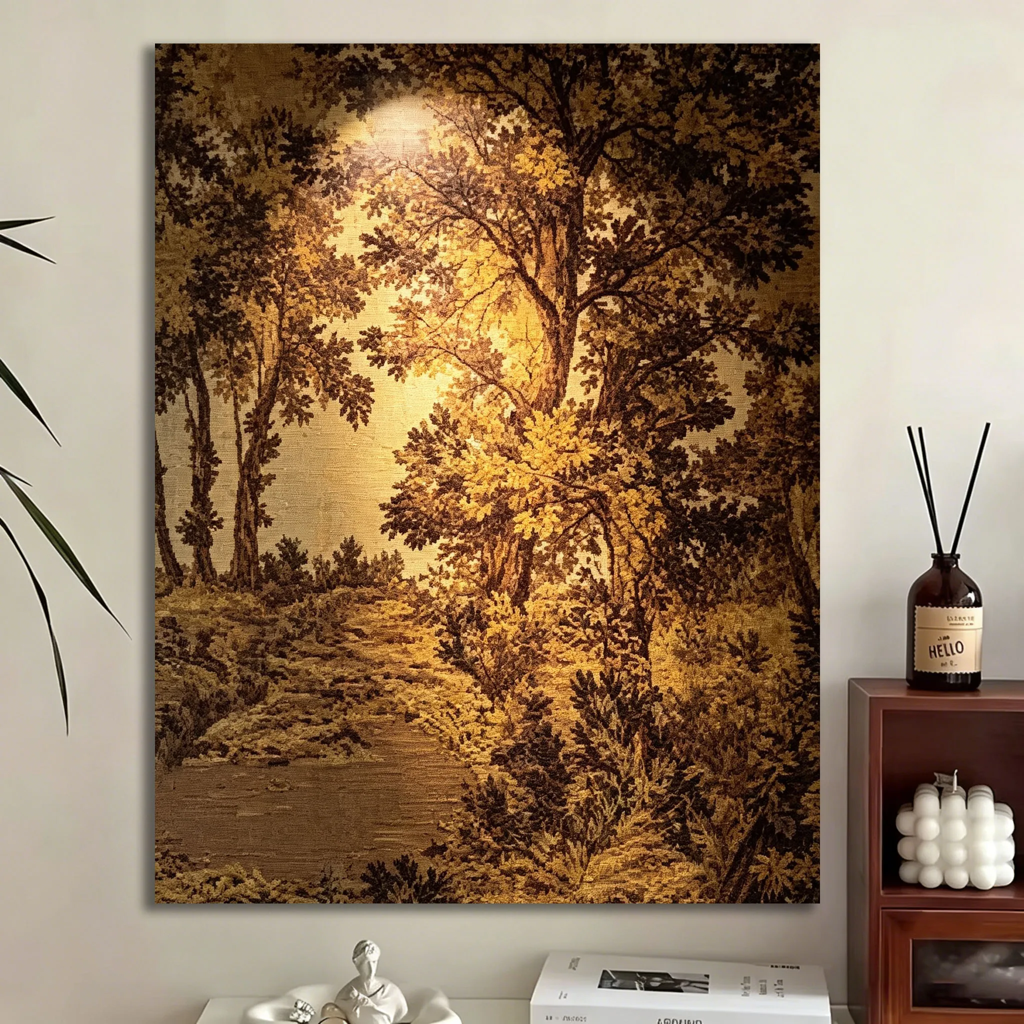 Medieval Scenery Tapestry Bohemian Style of the 2000s Tapestry Minimalist Decoration Tapestry Suitable For Bedroom House Decor