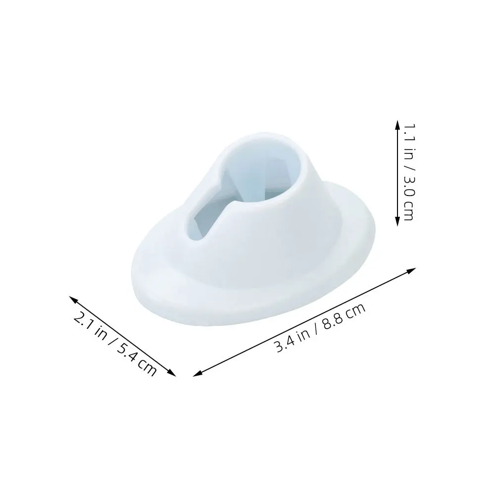 10 szt. Stojak na akcesoria do paznokci, elastyczny silikonowy uchwyt na butelki, zapobiegający rozlewaniu, do przechowywania lakierów i szminek w podróży.