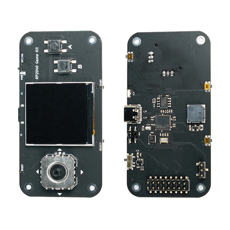 RP2040 Console de Jogos para Raspberry Pi Pico, Chip RP2040, Suporta Micropython ou Programação C ++, 1.54 "LCD