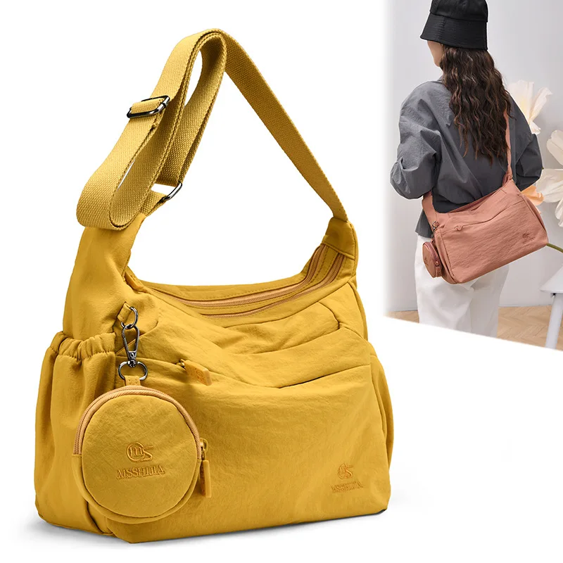 Large Capacity Casual Tote Bag Fashionable Underarm Commuter Bag 2026 New Style Minority Trend Handbag for Men And Women