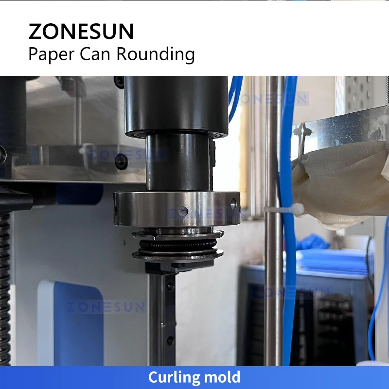 Zonesun ZS-ZGJB6 Papierrohr-Lockenmaschine, Papierdose zur Herstellung von Maschinen, Papierrohr-Kanten-Curling-Ausrüstung