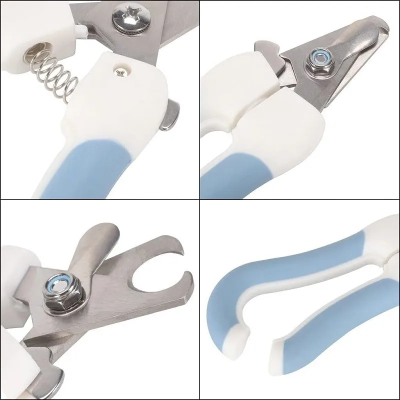 Dog Nail Clipper Scissors Kitten Nail Toe Claw Clippers Trimmer Labor-Saving Grooming Tools for Animals General Pet Supplies