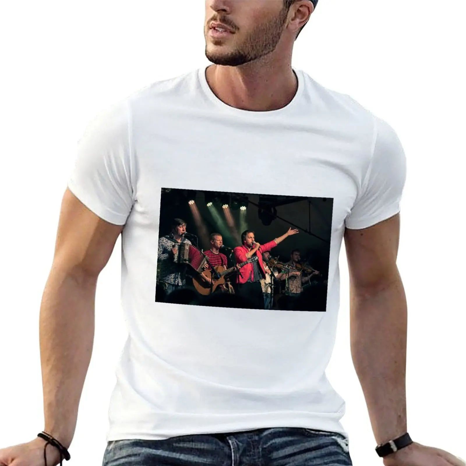 

Bellowhead in Concert T-shirt customizeds kawaii clothes oversizeds quick drying mens clothing