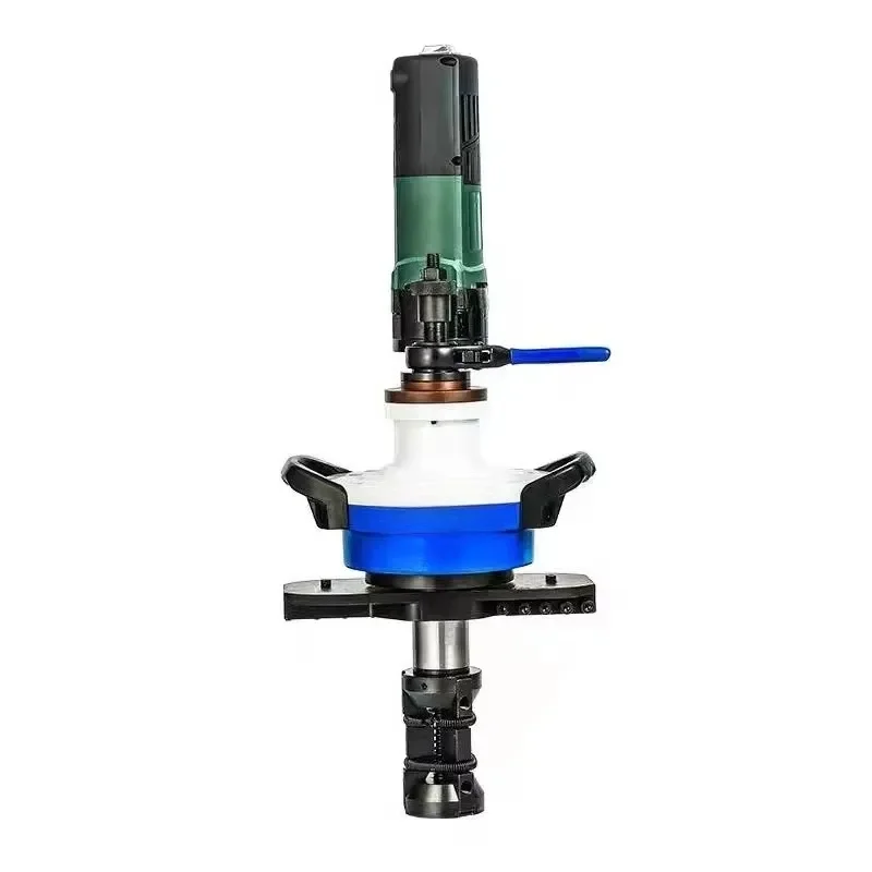 Convenient Semi-Automatic Electric Beveling Machine for Stainless Steel Alloy Pipes V-Shaped Grooves High Safety