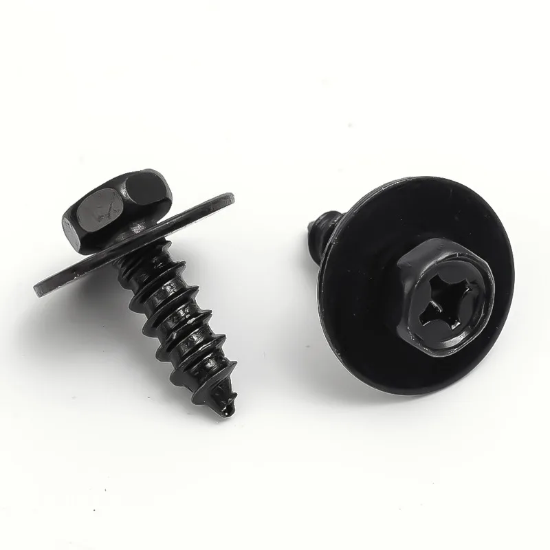 Car Bolt Retainer Bumper Cover Self-tapping Screws Car Engine Shields Splash Guard Fasteners Auto Fender Liner Cover Scre