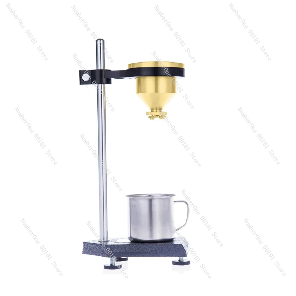 

Desktop Viscosity Cup Lab T-4 Cup Viscometer Paint Flow Velocity Cup Coating Four Viscosity 100ML LND-1 For 30-100S Coating