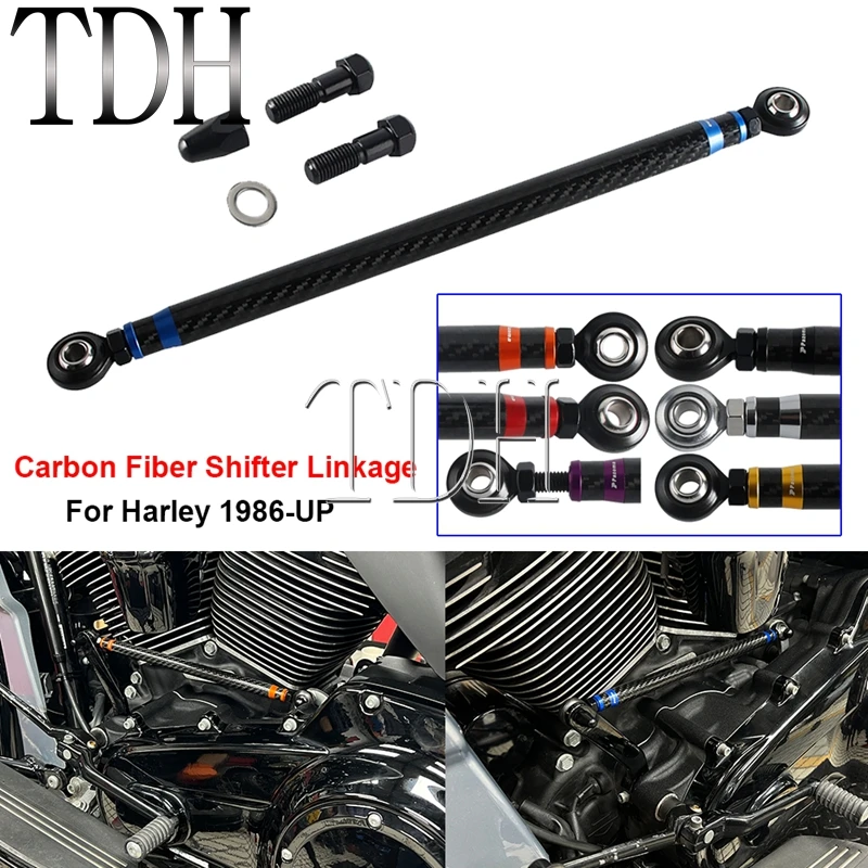 Motorcycles Gear Shift Linkage Lever For Harley Heritage Softail Classic Freewheeler FLRT FXDR FXDRS FXBR FXSB 1986- Accessories