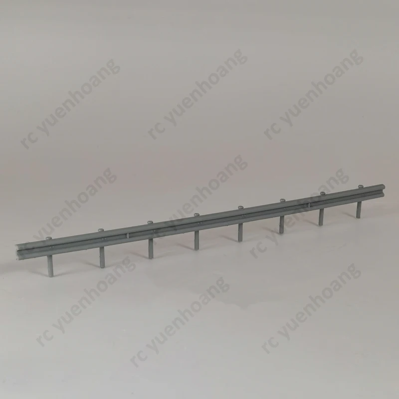 1PCS 1/64 Scale High-speed Guardrail Model Resin Simulated Protective Fence Highway Scene Decoration Accessories for RC Car