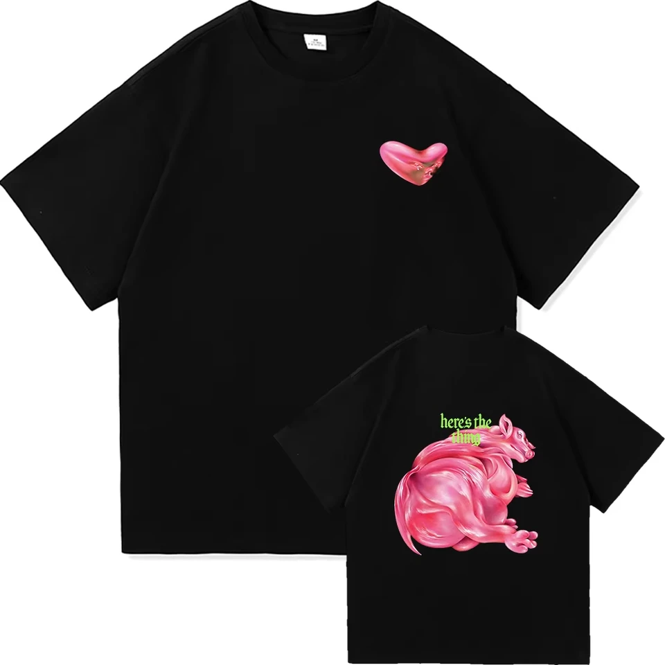 Camiseta Streetwear Fontaines D.C. Romance, para Hombre y Mujer, Harajuku, Unisex, Algodón, Overzised, Casual 4