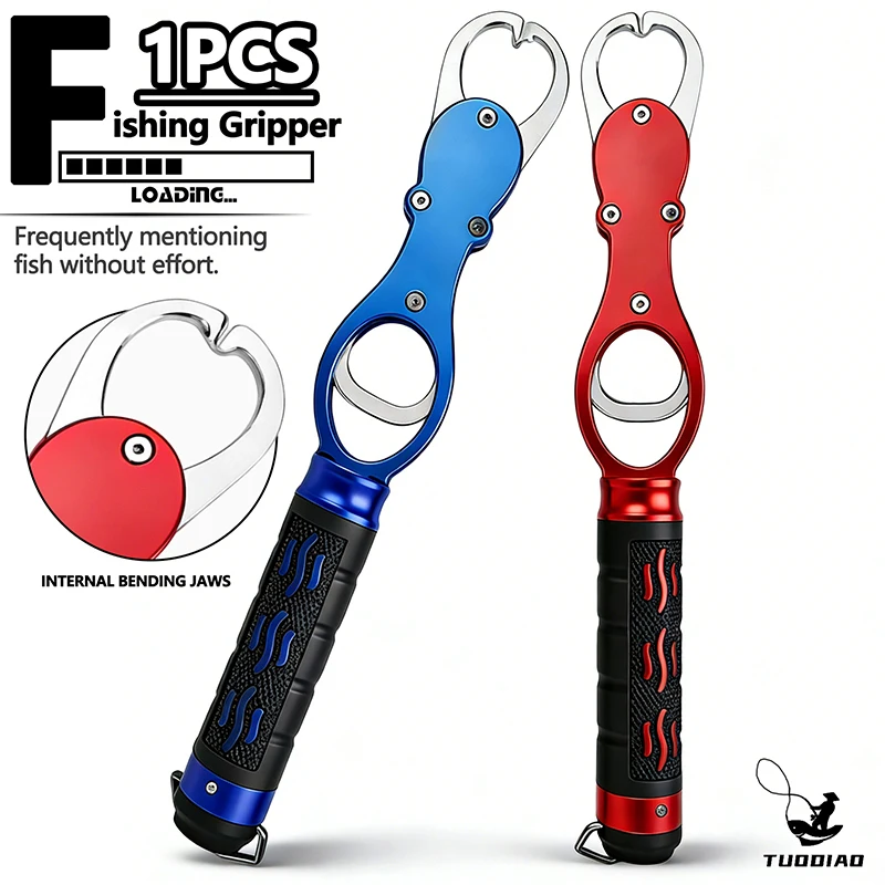 

[TUODIAO]Новый контроллер большой рыбы из алюминиевого сплава, многофункциональные плоскогубцы для приманок, улучшенная версия, профессиональное рыболовное снаряжение