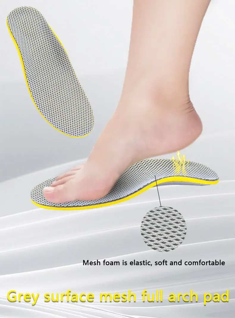 1 paar Orthopädische Einlegesohlen 3D Plattfuß Plattfuß Orthesen Arch Support Schuheinlagen Hohe Arch Schuhe Pad Einlegesohlen Zubehör Unisex