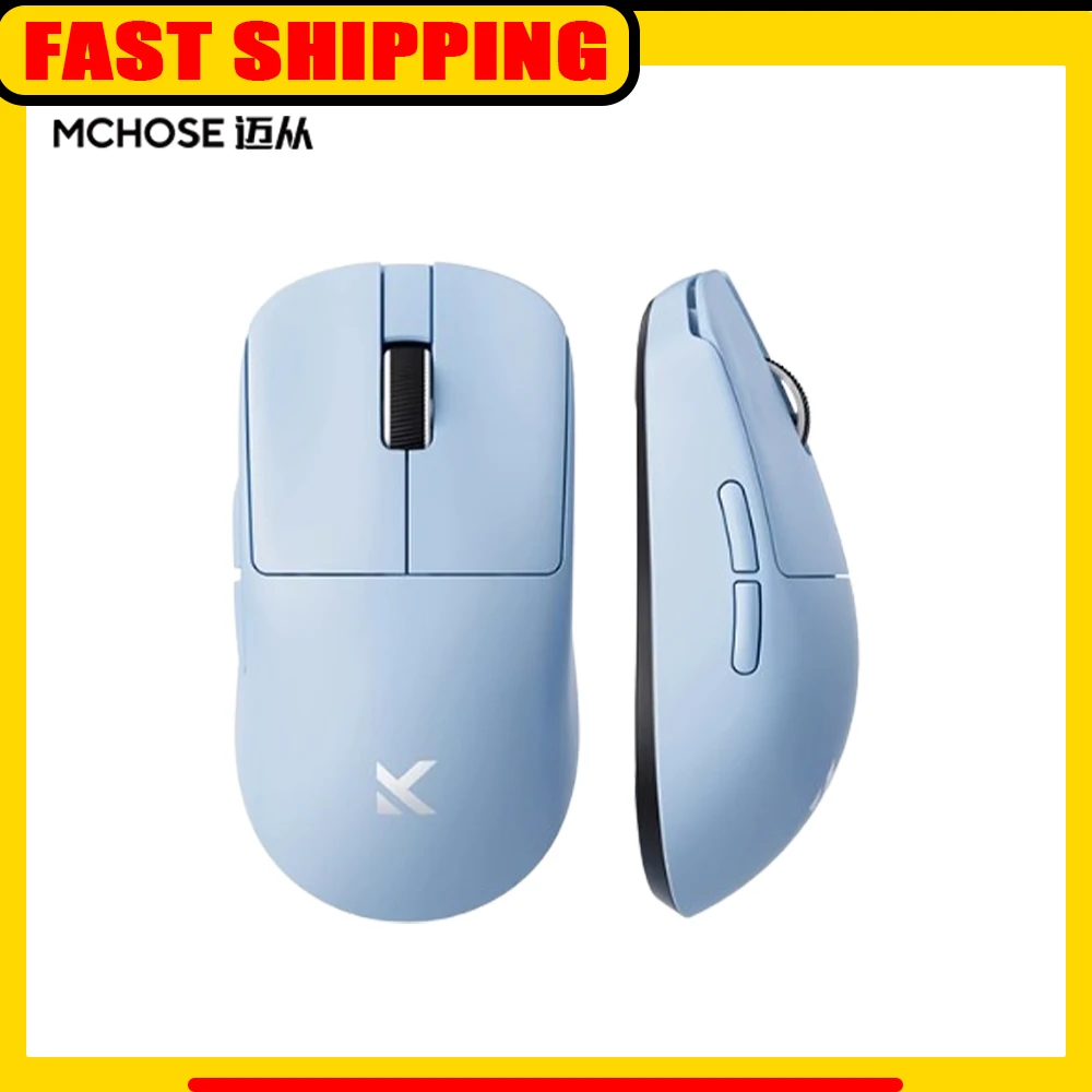 

Mchose L7 Ultra Mouse 3-режимная беспроводная PAW3395 8K возврат игровая мышь для киберспорта легкие аксессуары с низкой задержкой индивидуальный подарок