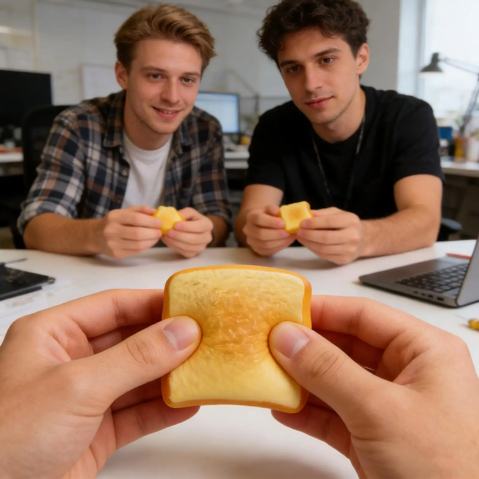 

Мягкие игрушки-антистресс для детей и взрослых в форме тоста, медленно восстанавливающие форму, для снятия стресса, для студентов, для работы, путешествий, дома