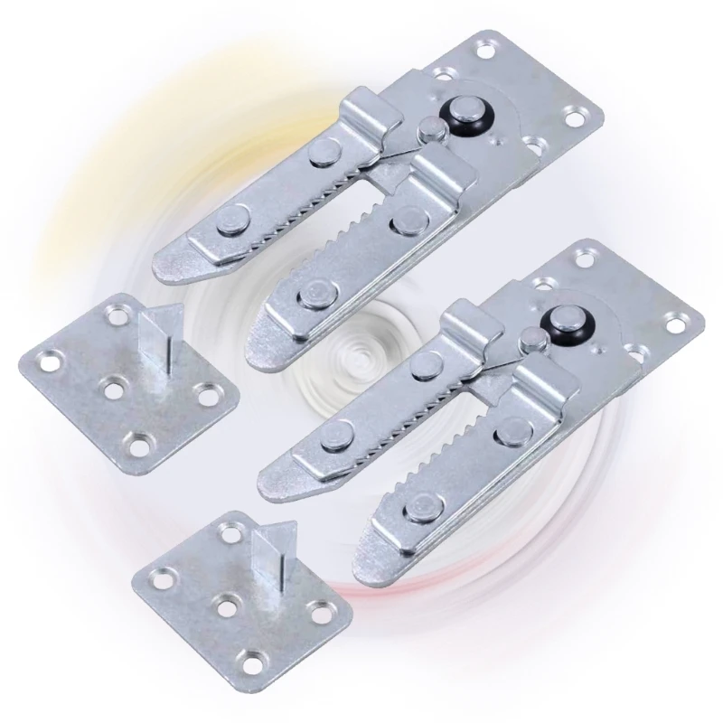 2Pcs Easy Installation Sofa Fasteners Sectional Couch Connector Secure Attachment for Living Spaces Furniture 