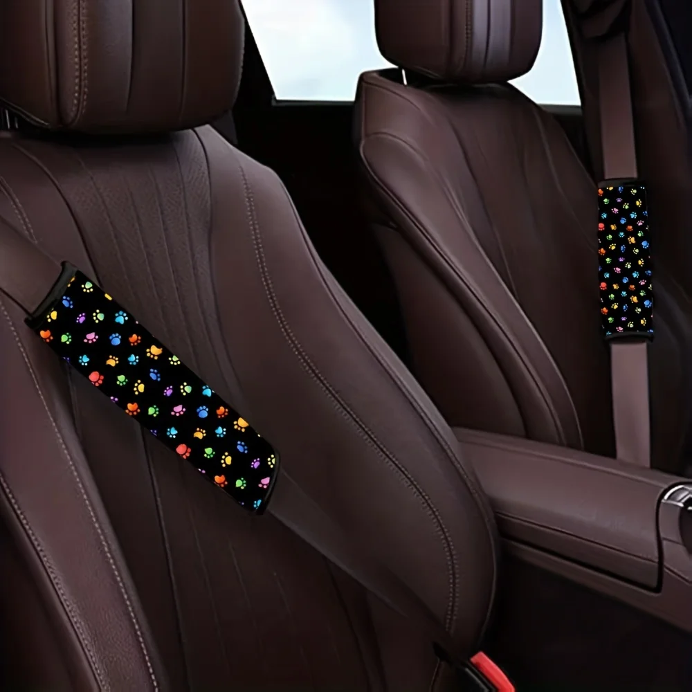 

Soft Seat Belt Cover Cushion for Comfortable Driving, Universal Fit for Cars, Backpacks, and Travel Accessories for Women