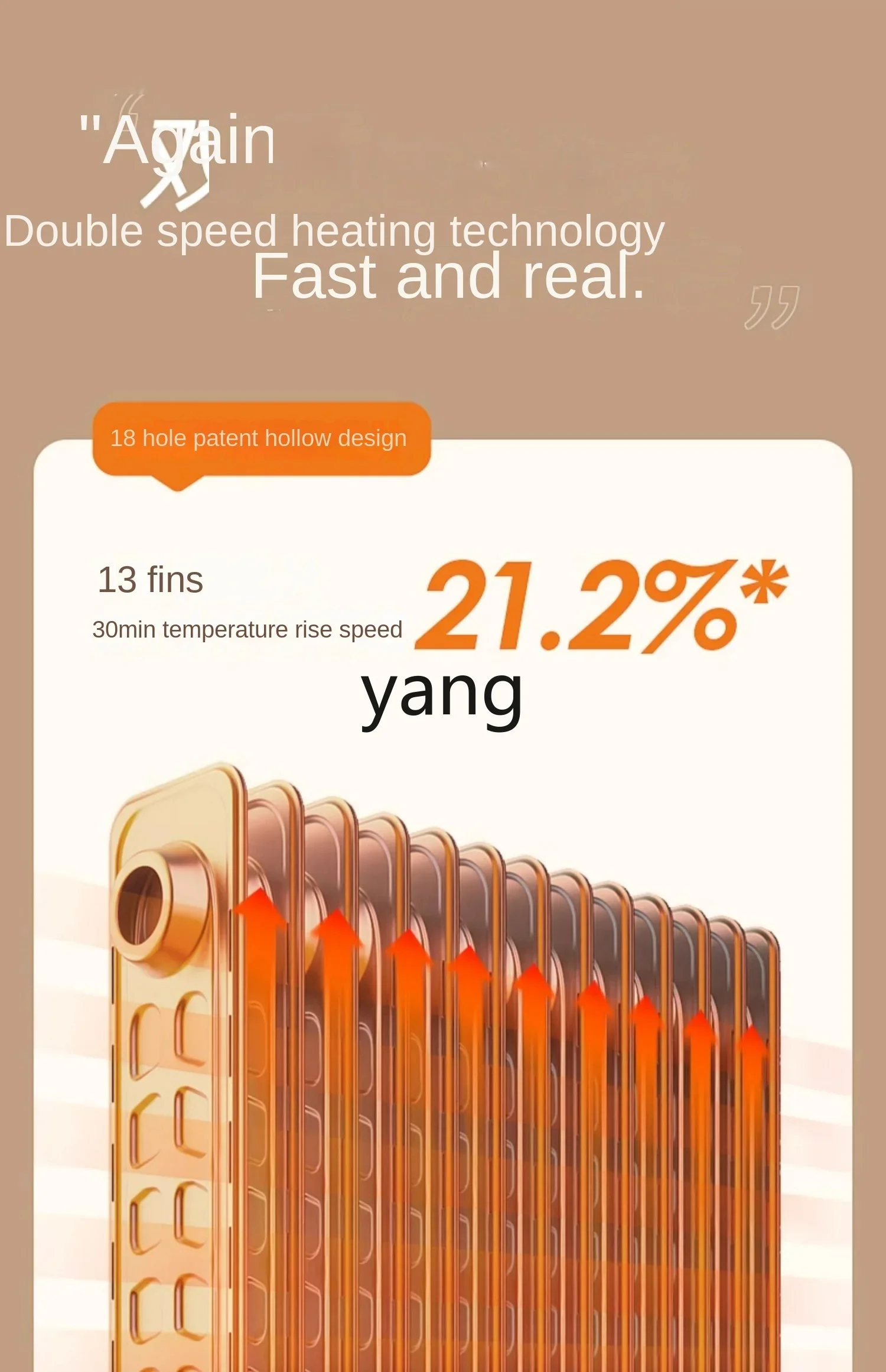 CX Household Oil Energy Saving Electric Heater Electric Heater