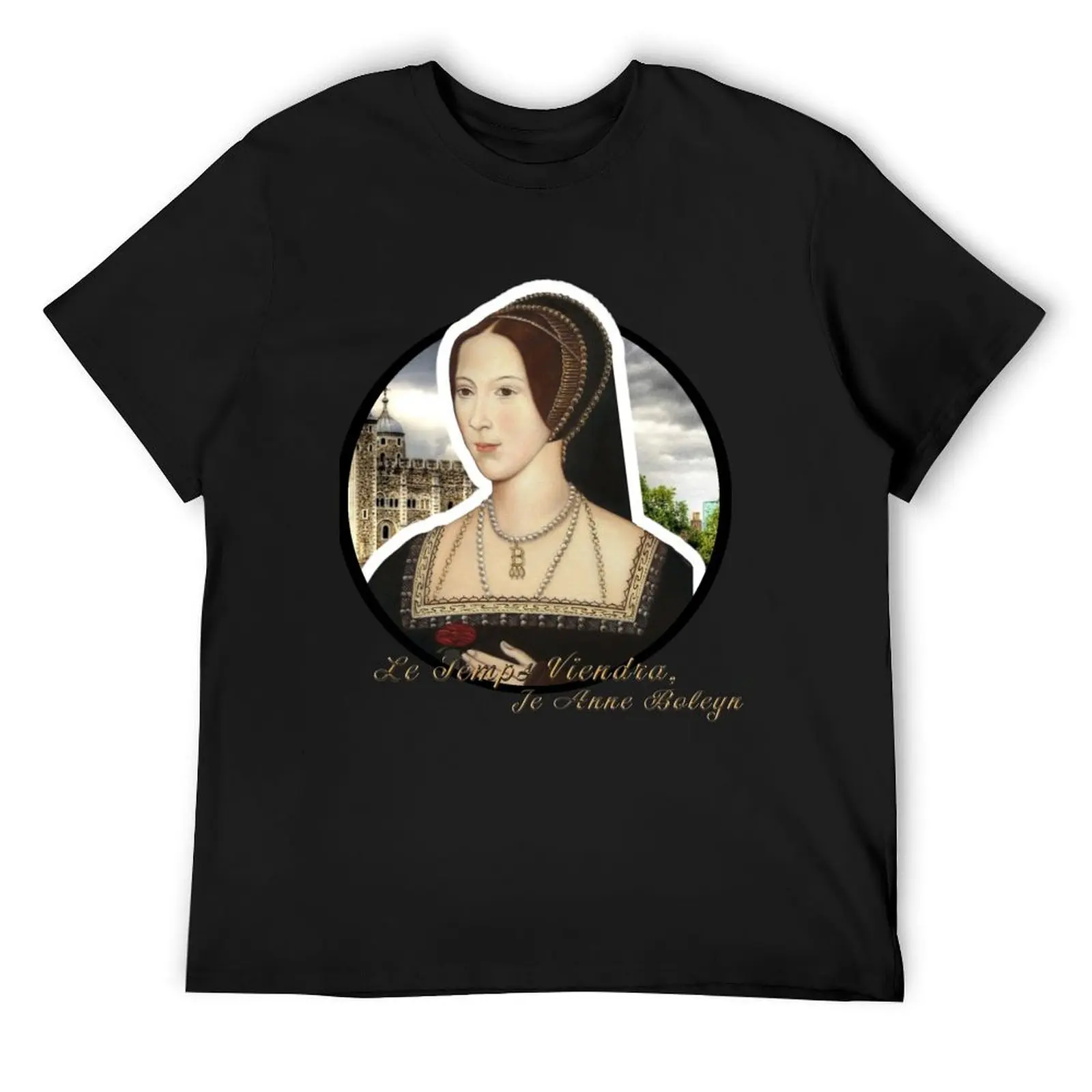 Anne Boleyn Quote T-Shirt anime clothes for a boy luxury clothes men