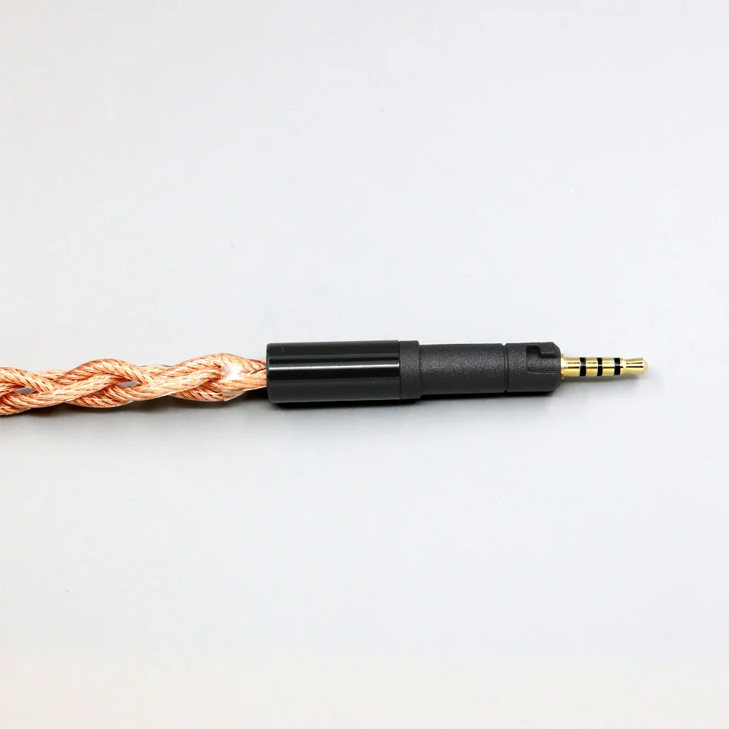 LN008251 الجرافين 7N OCC التدريع المحوري مختلطة سماعة كابل ل Sennheiser HD599 HD569 HD 560S HD559 hd560s