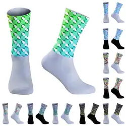 Seamless Aero Socks Summer 2024 New Slip Breathable Cycling Socks Men Women Road Bike