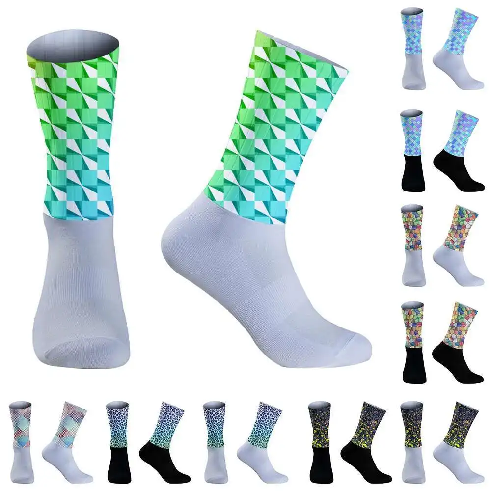 Seamless Aero Socks Summer 2026 New Slip Breathable Cycling Socks Men Women Road Bike