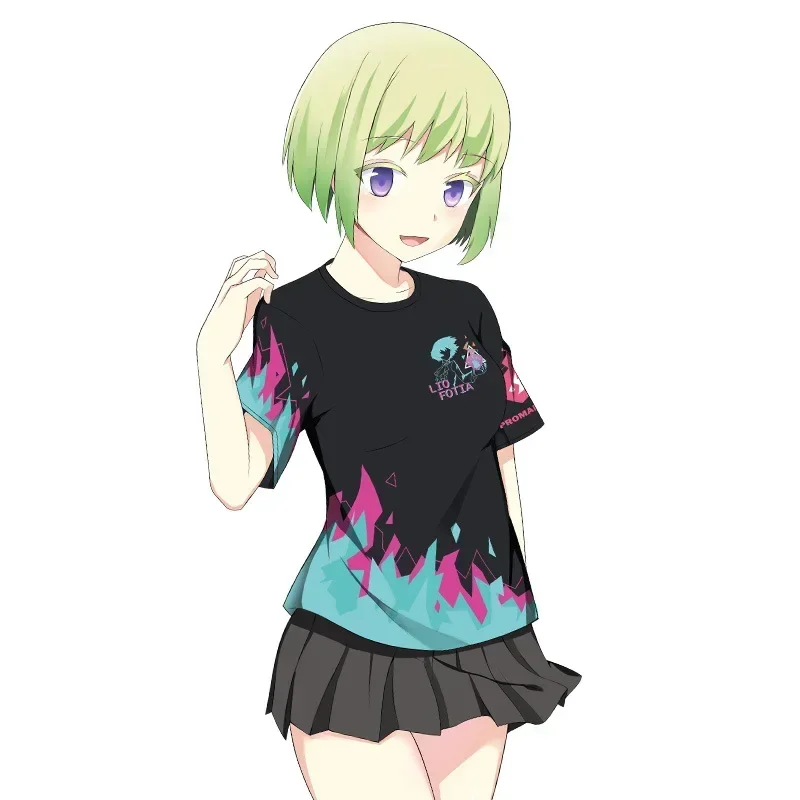 Anime ProMare Lio Fotia summer breathable 3D T-shirt cosplay costume men women Harajuku fashion loose Unisex Tee pullover tops