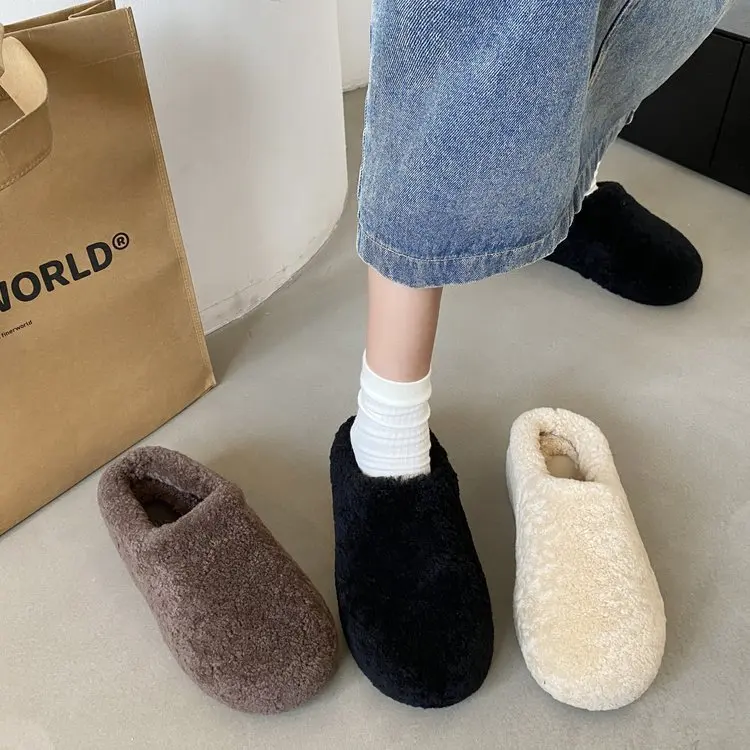 Shoes Low Ladies' Slippers Slipers Women Shale Female Beach 2024 Sabot Rubber Flat PU Rome Fabric Slides Shoes Low Slippers Flat