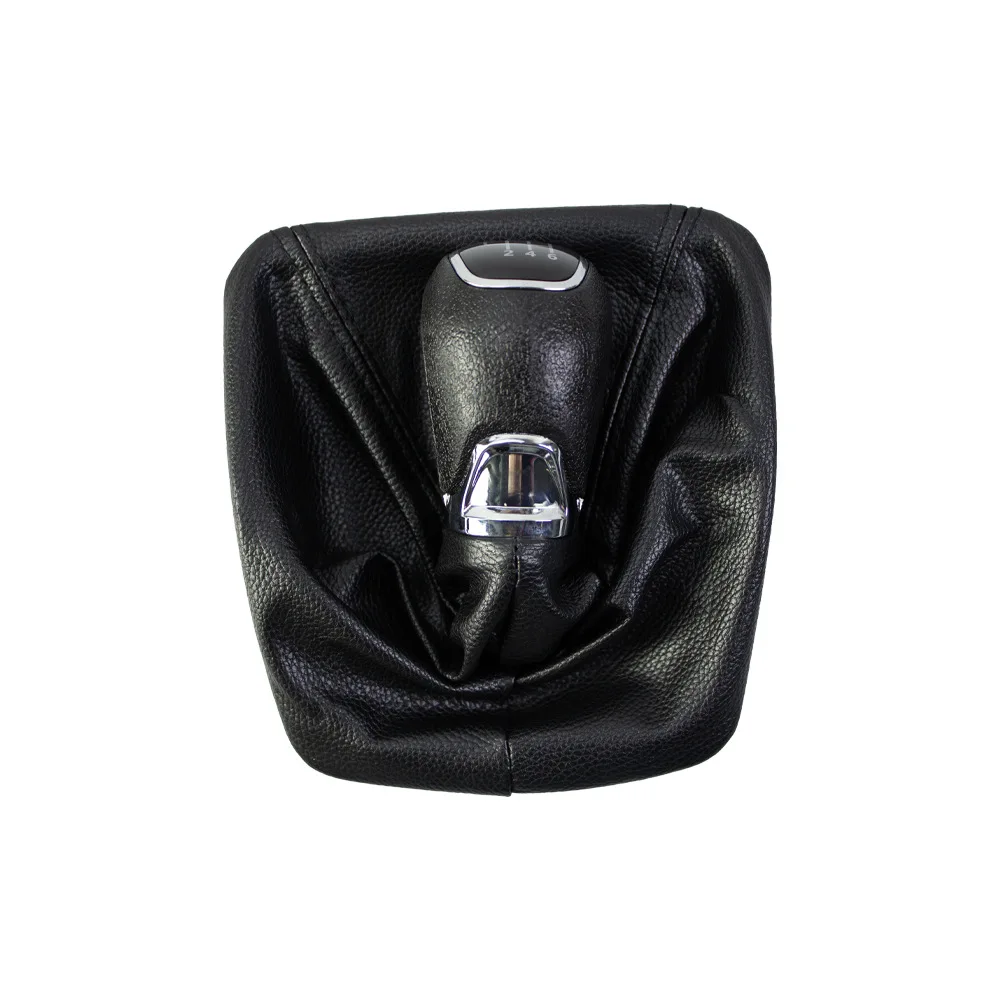 Suitable for Skoda Octavia 2 A5 A6 2004-2012 2005 2006 2007 2008 Automotive Gearhead Shifting Handball Leather Cover Accessories 4