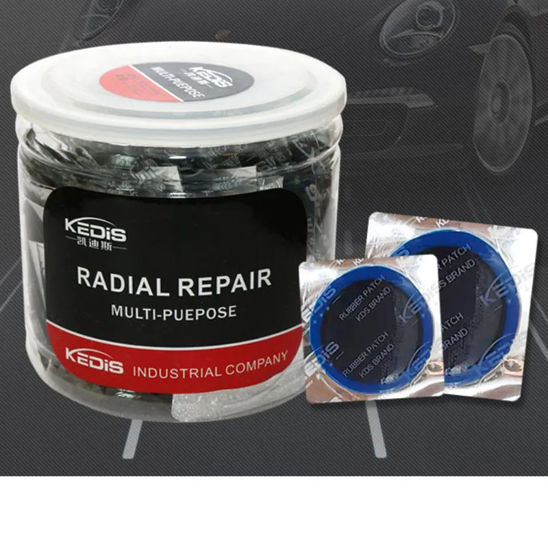 High Temperature Resistant Tire Repair Patches Vacuum Tire Cold Patch Car Tyre Vulcanizing Rubber Patches Auto Accessories
