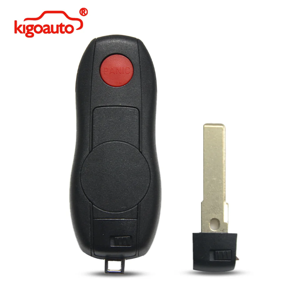 Kigoauto KR55WK50138 Smart Key Gehäuse 3 Tasten mit Panikfunktion für Porsche 911 Boxter Cayenne Cayman Macan Panamera – Detail 5