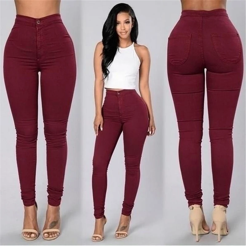 2023 Slim Professional Trousers Women Western-style Trousers White Black Pants High Waist new  Formal Female Pencil Pants