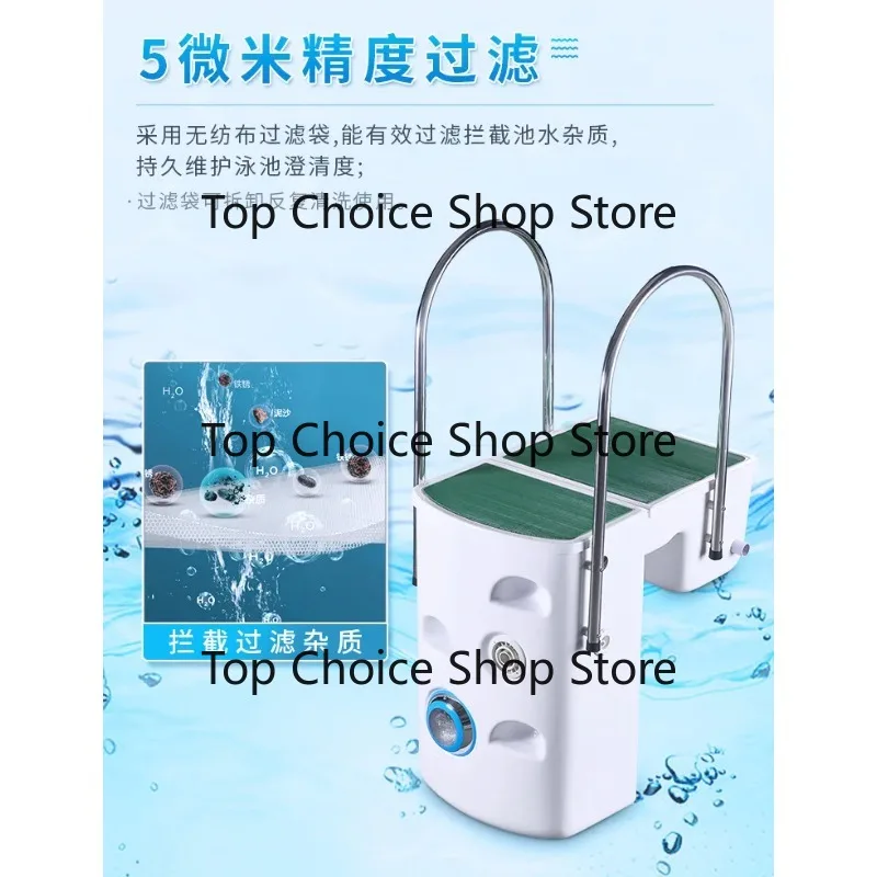 Wall Mounted Integrated Water Circulation Purification Equipment For Swimming Pool Water Maintenance