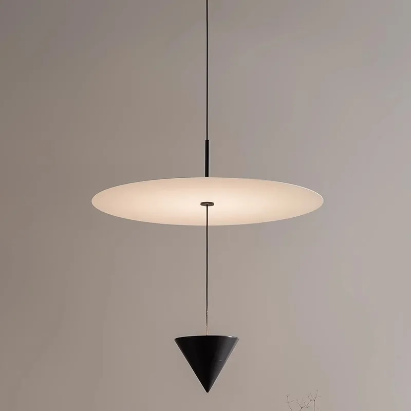 Danish Vintage Flying Saucer Chandelier Tea Room Cafe Bar Window Light Decoration Restaurant Showroom Japanese Wabi Sansi Wind