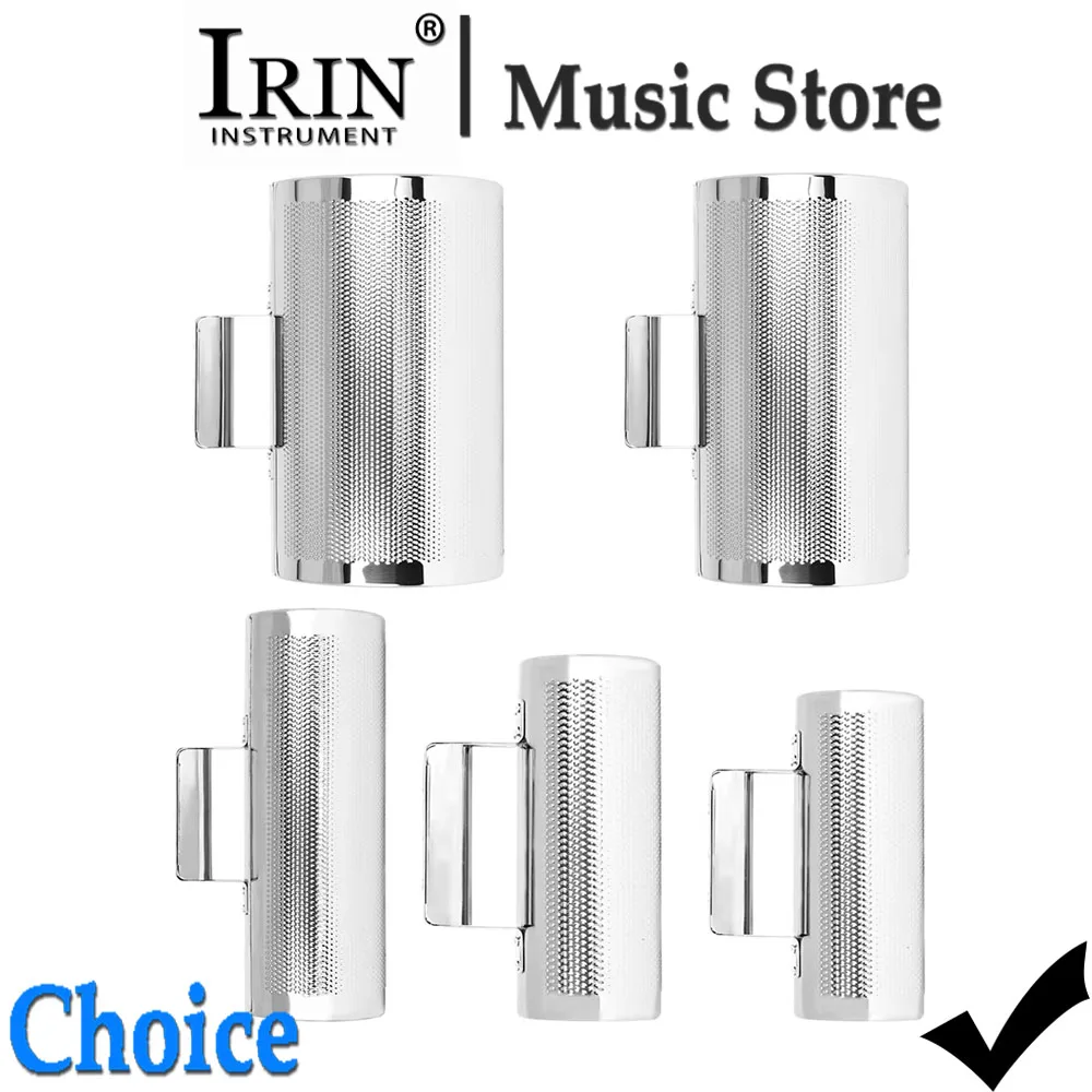 Musical Instruments Stainless Steel Guiro Shaker Set With Scraper Ergonomic Design Musical Training Tool For Stage Shows Live