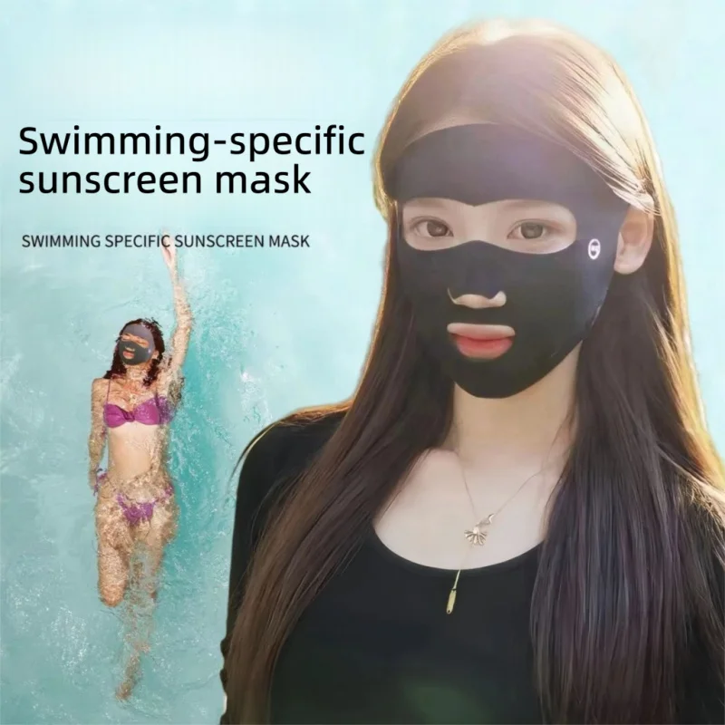 Open Mouth Nose Summer Mask Swimming Snorkeling Surfing Sunscreen Special Face Mask