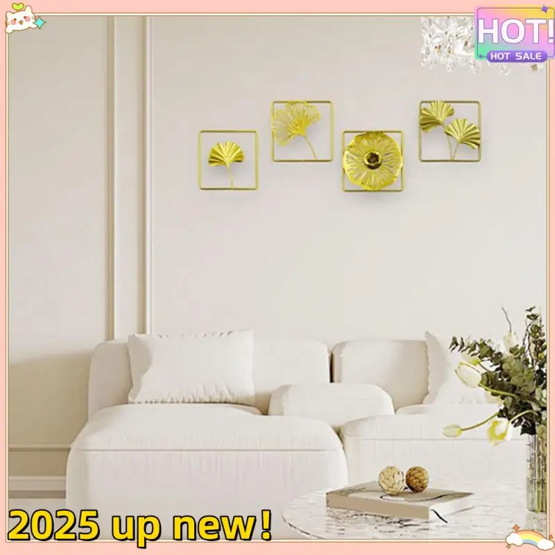 Ginkgo Leaf Wall Hanging Decor Mini Wall Hanging For Living Room Background Decor