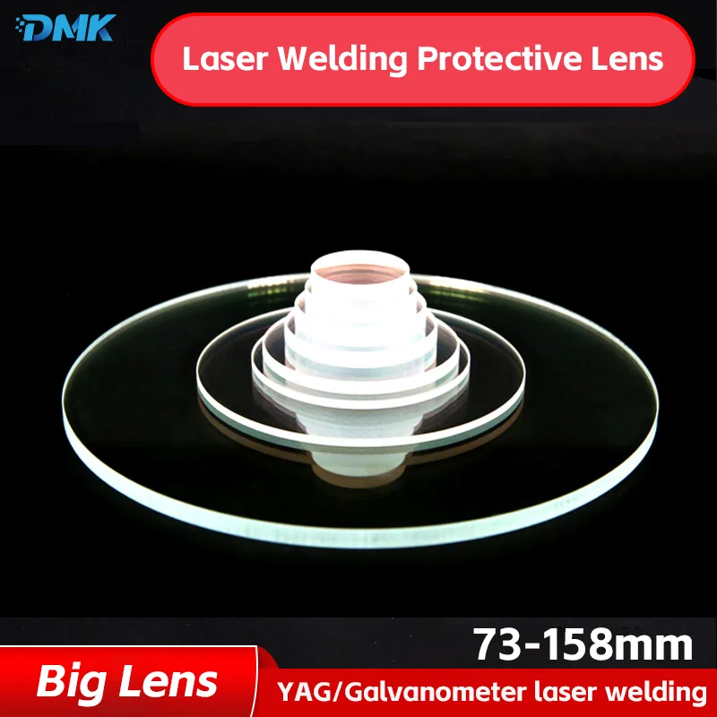 

YAG/Galvanometer Laser Welding Protective Lens 128*2 HANS/Trumpf/UnitedWinners Laser Welder Protection Lenses Glass 133.5*4