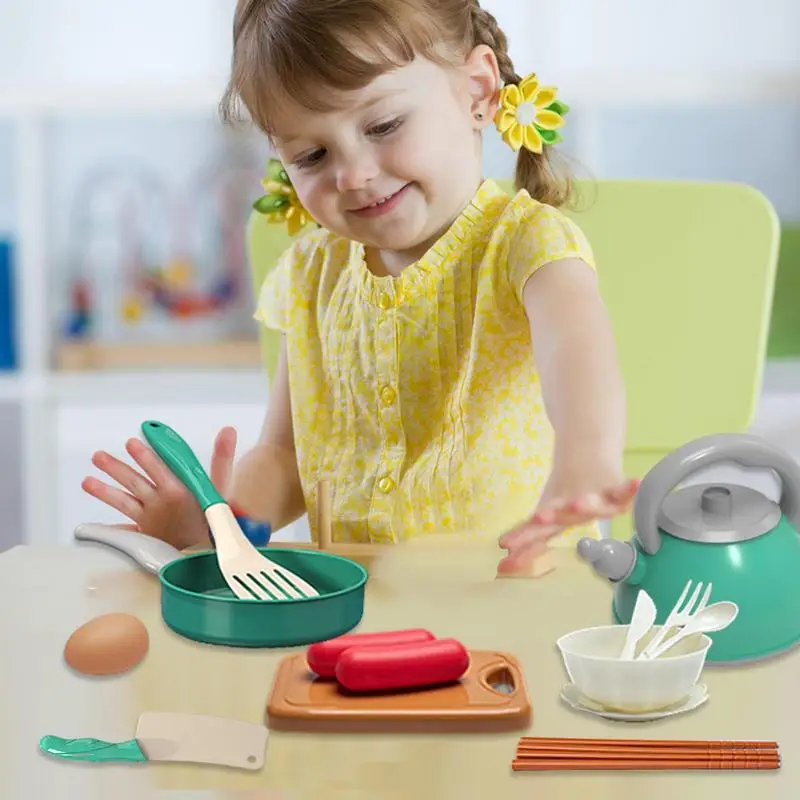 I bambini giocano a giocattoli da cucina Set 28X utensili pentole giocattoli utensili educativi pentole giocattoli divertenti pentole finte apparecchio per bambini