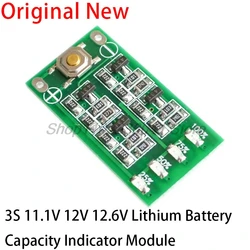 3S 11.1V 12V 12.6V Lithium Battery Capacity Indicator Module Lipo Li-ion Power Level Display Board 3 strings 9-26V