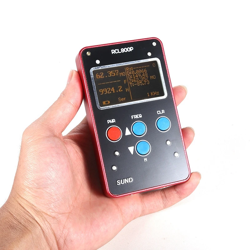 Digital Bridge Handheld RCL800P Mini Slim Precision Digital Bridge Resistance Capacitance Inductance Meter ESR Meter