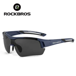 ROCKBROS 3 Lens Bicycle Glasses Adjustable Polarized Bicycle Sunglasses Eyewear Men Women Sports MTB Road Cycling Glasses