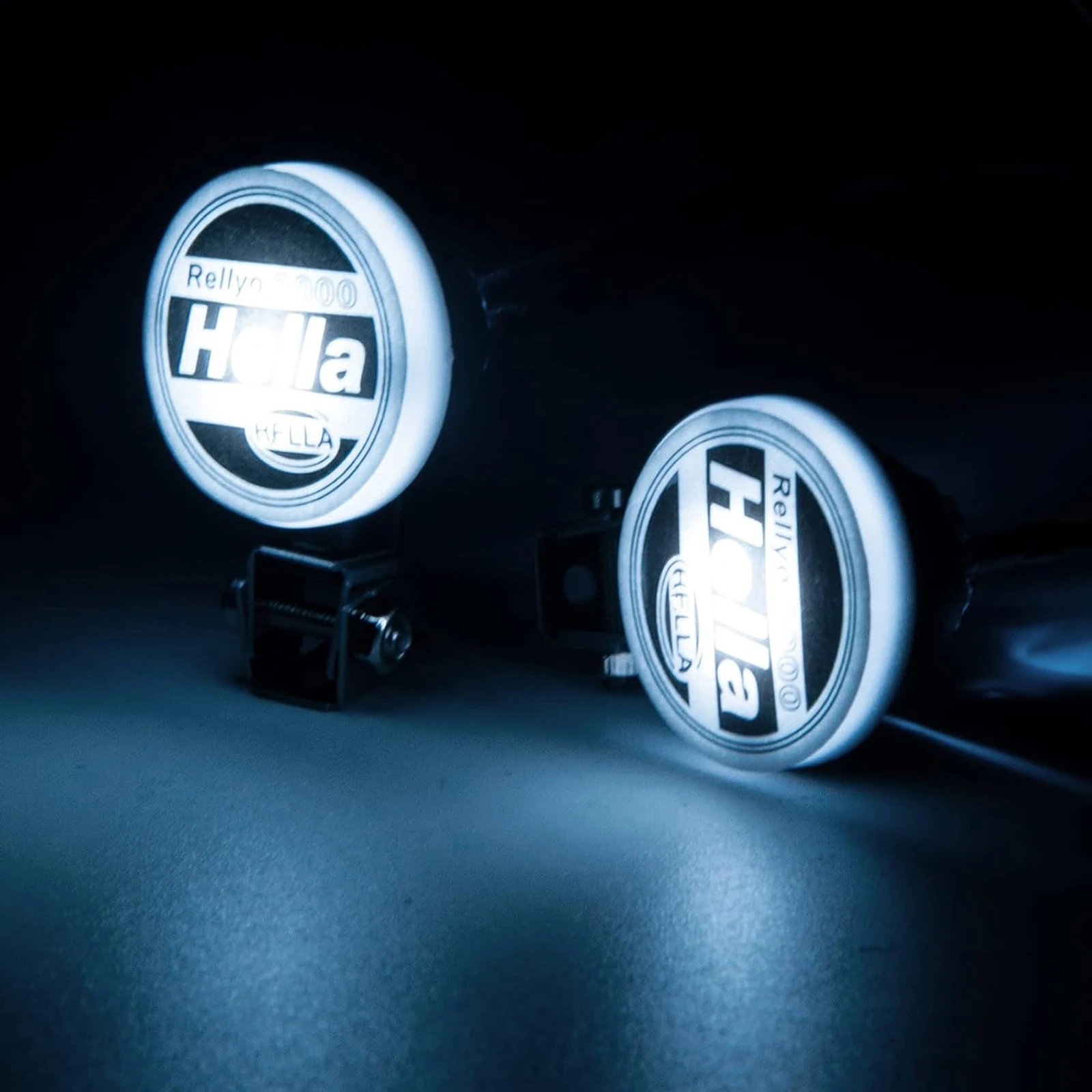 2 stuks Ronde Koplamp Spotlight voor 1: 10 RC Trx4 TRX6 SCX10 90046 RC Auto