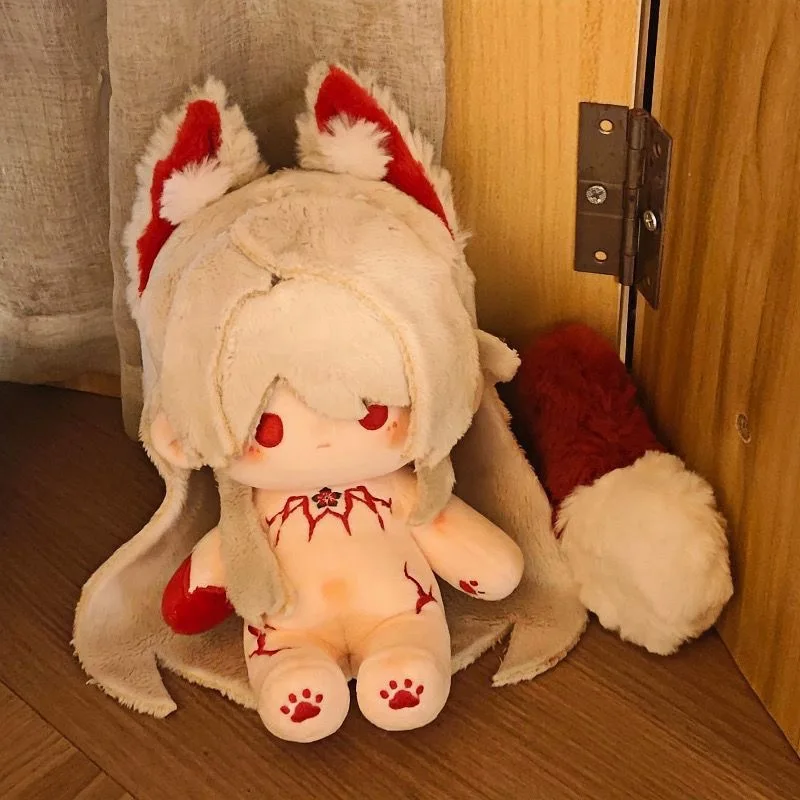 20cm em estoque anime honkai: star rail acheron atributos bonito cosplay corpo de algodão macio vestir-se kawaii mascote presentes de natal