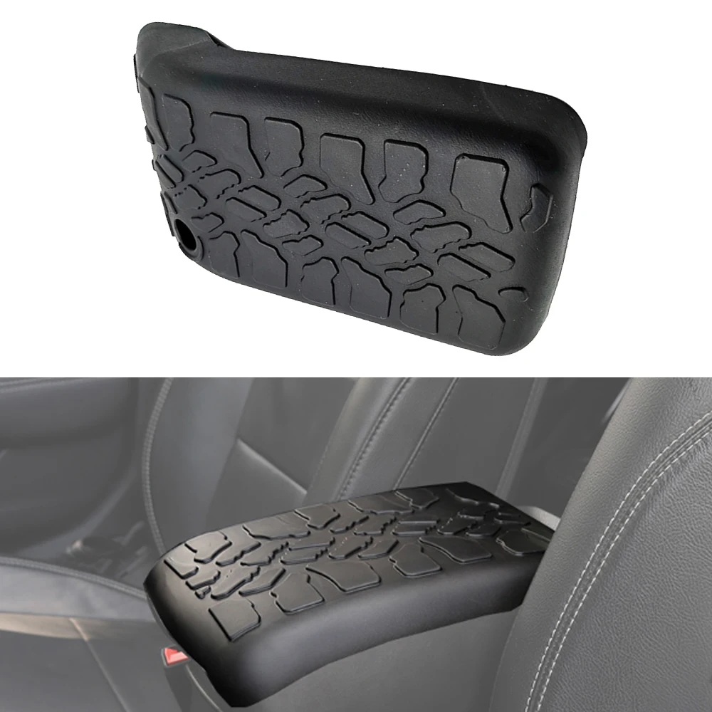 Car Center Console Arm Rest Lid Central Armrest Box Pad Cover Latch For Jeep Wrangler TJ 2001 2002 2003 2004 2005 2006 2007