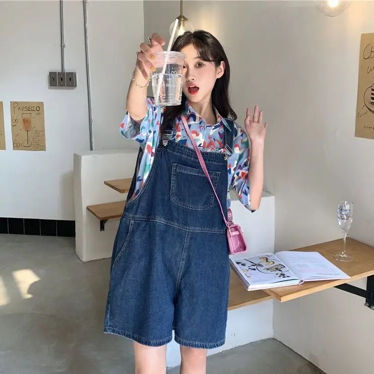 Pagliaccetti da donna Tute da donna Gialli Studente Riducendo Preppy Chic Summer College Comodo drappeggio Indumento verticale Mori Y2K