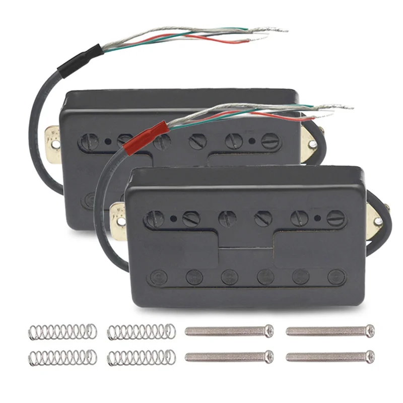 

B72A 2 шт. звукосниматели-хамбакер для электрогитары FT стиль шейный мост катушка разделительная катушка разделительные звукосниматели для большинства гитар