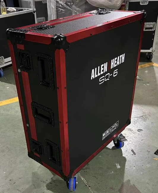 Allen Heath SQ6 Mixer Flight Case حماية جانبية ألوان متعددة لمعدات DJ