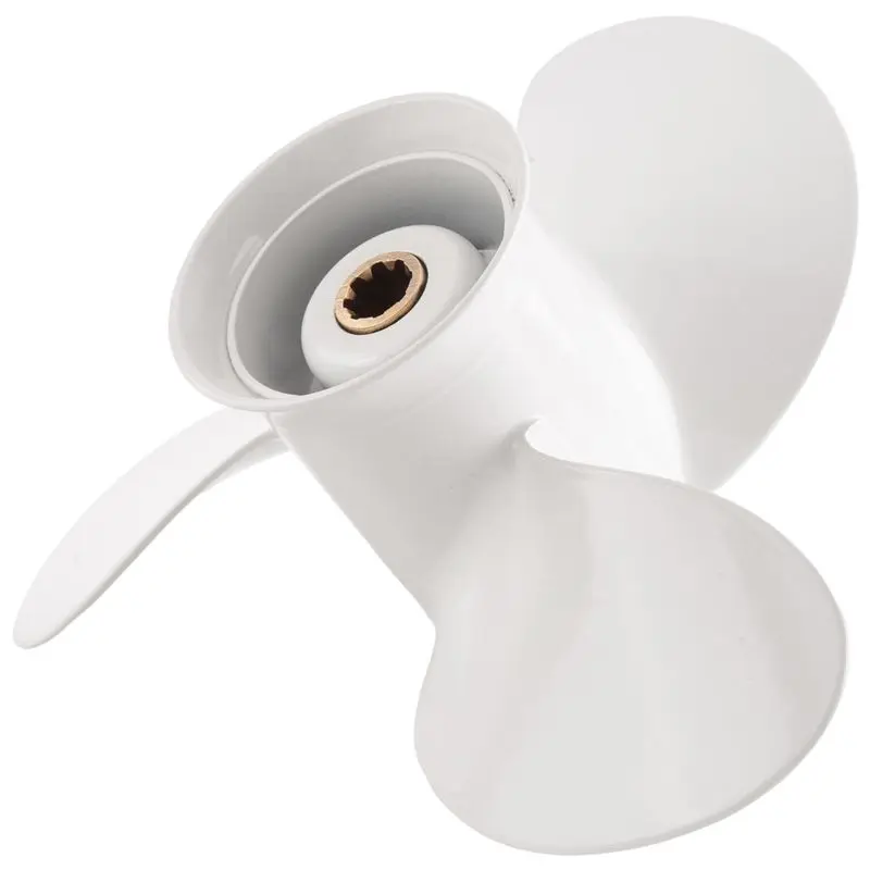 

Durable-9 1/4 X 9-J New Aluminum Alloy 3 Blade Outboard Propeller For 9.9-15Hp